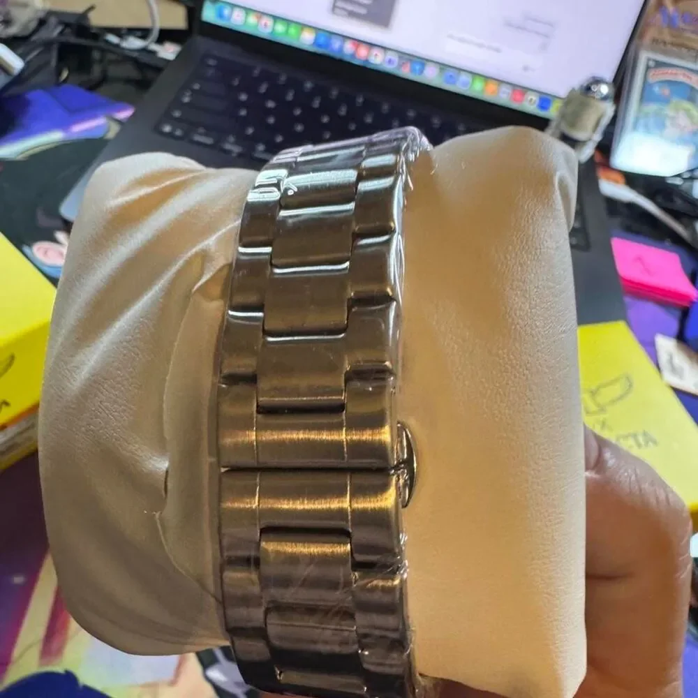 Invicta Men's Silver and Grey Watch